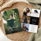 上級卒業発表招待状 招待状