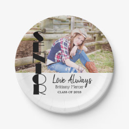 上級卒業 ペーパープレート