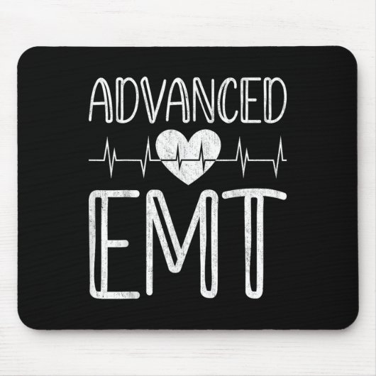 上級救急医療技術者 - 救急医療技術者 EMS ペンシルベニア州 マウスパッド (正面)