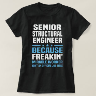 上級構造技術者 Tシャツ
