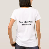 🩺 上級獣医看護師 動物病院 🩺 Tシャツ (裏面)