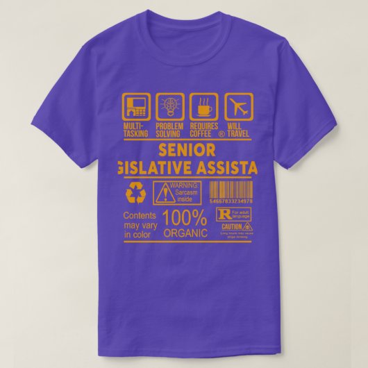 上級立法補佐官ニースデザイン2017クラス Tシャツ (デザイン正面)