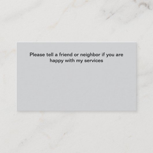 上級管理者シンプル名刺 名刺 (裏面)