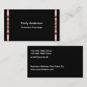 上級管理職の個人コンシェルジュアシスタント 名刺 (正面/裏面)