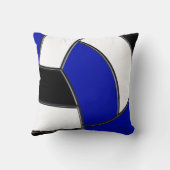 上級者またパーソナライズされたはバレーボールチームの贈答アイディア クッション (裏面)