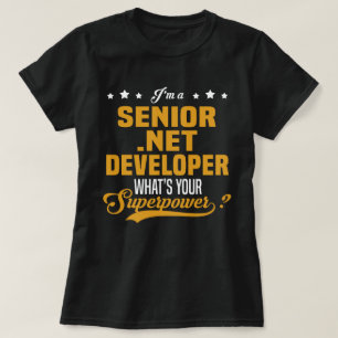 上級.NET開発者 Tシャツ