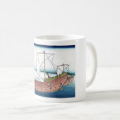 上総沖で コーヒーマグカップ (正面右)