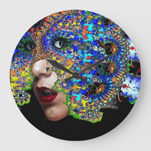 上肢 ラージ壁時計 (正面)