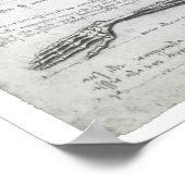 上肢、レオナルド・ダ・ヴィンチ ポスター (角)