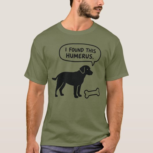 上腕骨発見Tシャツ Tシャツ (正面)