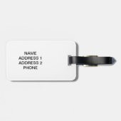 上腕骨 ラゲッジタグ (裏面横)