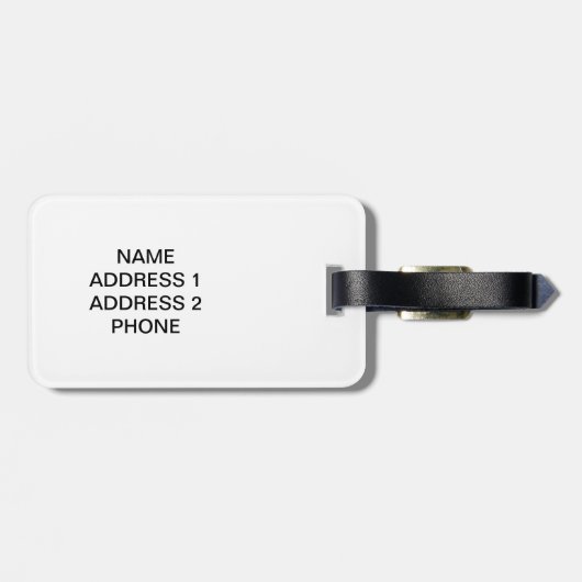 上腕骨 ラゲッジタグ (裏面横)