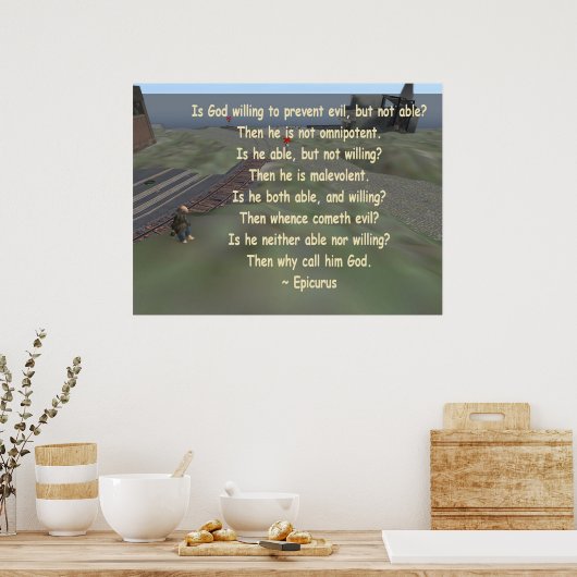 上腹 ポスター (キッチン)