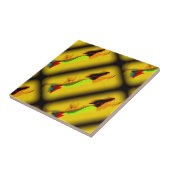 上行人魚瓦 タイル (側面)