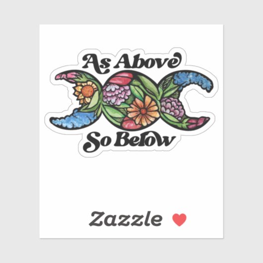 上記のようにトリプルムーンシンボルの下に シール (シート)