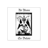 上記のように、以下のように(バプホメット) ラバースタンプ (インプリント)