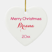 上記のパーソナライズなオーナメントからの知恵 セラミックオーナメント (裏面)