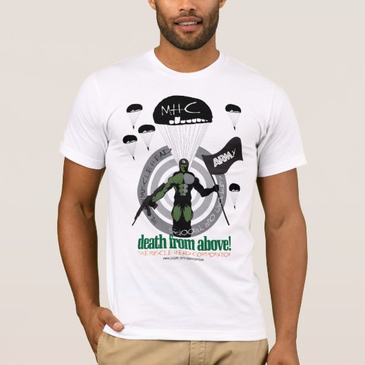 //上記のリックJenkinsの版からの死 Tシャツ (正面)