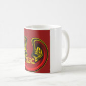 上賛美から：神の愛のスピリチュアル挨拶 コーヒーマグカップ (正面右)