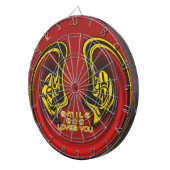 上賛美から:神の愛のスピリチュアル挨拶 ダーツボード (正面右)