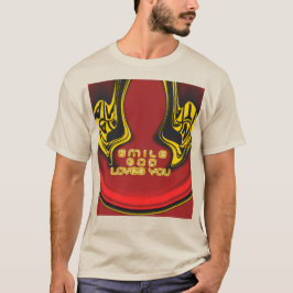 上賛美から:神の愛のスピリチュアル挨拶 Tシャツ