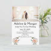 上質なカスタマイズ可能な結婚式の招待状カード シーズンカード (スタンド正面)