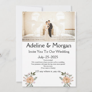 上質なカスタマイズ可能な結婚式の招待状カード シーズンカード