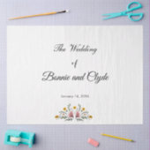 上質なギフト包装用ウェディングティッシュペーパー 薄葉紙 (クラフト)