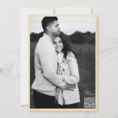 上質なスパでの贅沢な美容デー ブライダルシャワー 招待状 (裏面)