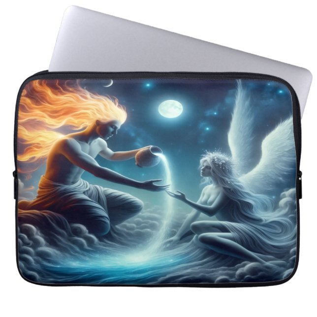 上質なワインのラップトップスリーブのように ラップトップスリーブ (正面)