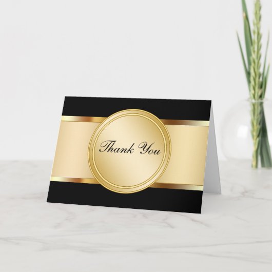 上質な感謝カード サンキューカード (正面)