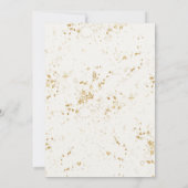 上質な自然の色合いが漂うエレガントなウェディング招待状 招待状 (裏面)