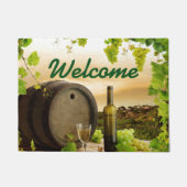 上質ワイン ドアマット (正面)