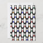 上転がで…STRIKEボーリング誕生日パーティー 招待状 (裏面)