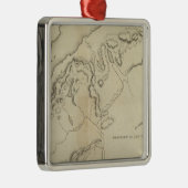 上部および下のカナダ メタルオーナメント (右)