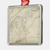 上部および下のカナダ メタルオーナメント (左)