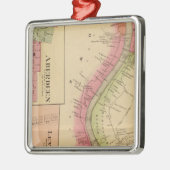 上部のオハイオ川および谷2 メタルオーナメント (左)