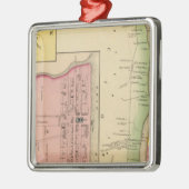 上部のオハイオ川および谷3 メタルオーナメント (左)
