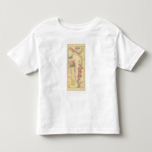 上部のオハイオ川および谷4 トドラーTシャツ (正面)