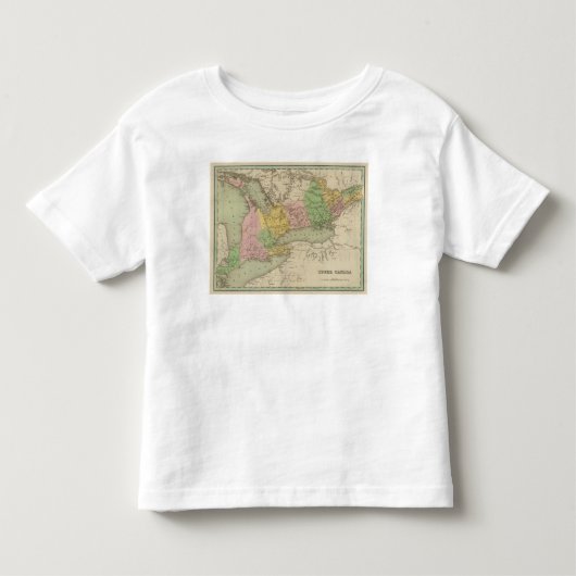 上部のカナダ2 トドラーTシャツ (正面)