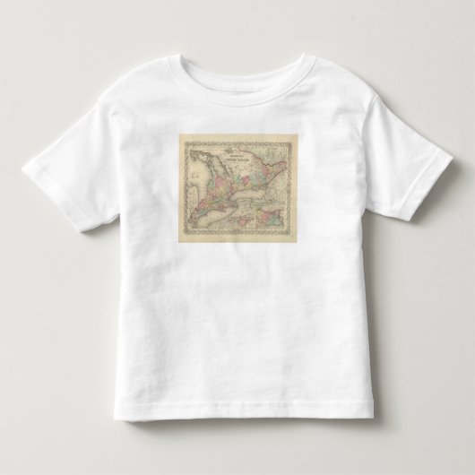 上部のカナダ トドラーTシャツ (正面)