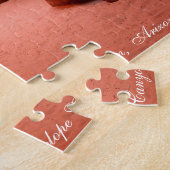 上部のカモシカ渓谷のパズル ジグソーパズル (側面)