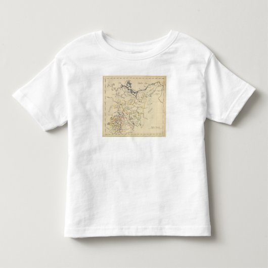 上部のザクセン2 トドラーTシャツ (正面)