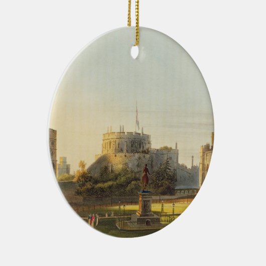 上部の区、「王室のからのWindsorの城は、存在します セラミックオーナメント (右)