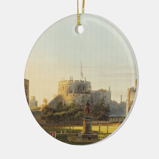 上部の区、「王室のからのWindsorの城は、存在します セラミックオーナメント (左)