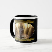 上部の大きい枝炭鉱のマグ マグカップ (正面左)