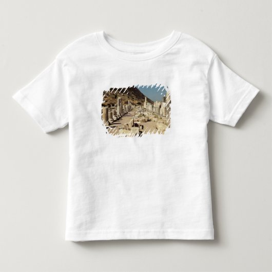 上部の市場のアゴラのコラムの眺め トドラーTシャツ (正面)