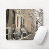 上部の東側のSnowy日 マウスパッド (マウス)