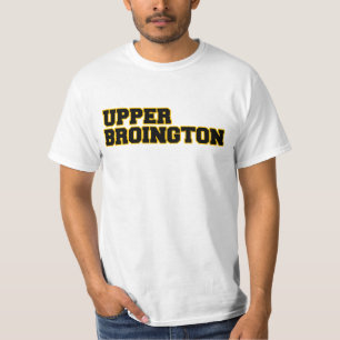 上部のBroington Tシャツ