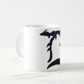 上部半島のマグとのミシガン州デトロイト"D" コーヒーマグカップ (正面左)